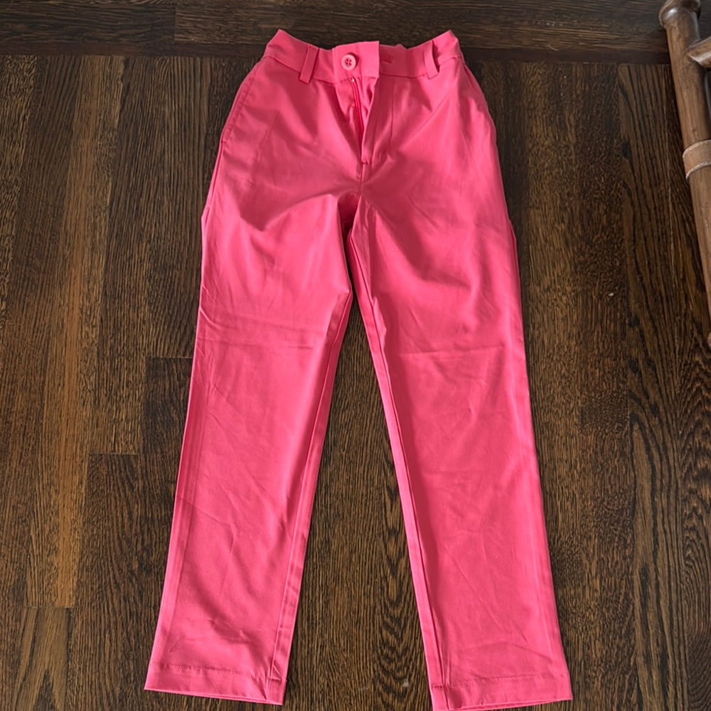 Vibrant Pink Trousers